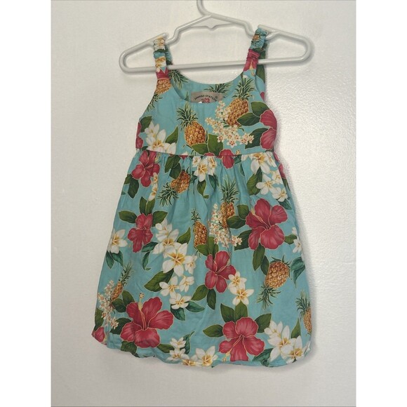Hawaii Station Other - Hawaii Station Dress Toddler Girl Size 1-2 Made In Hawaii Sundress Luau Party